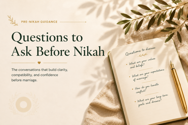 Questions to Ask Before Nikah — The Complete Islamic Guide 2026