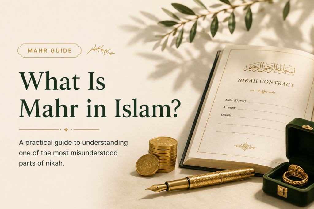 What is mahr in Islam