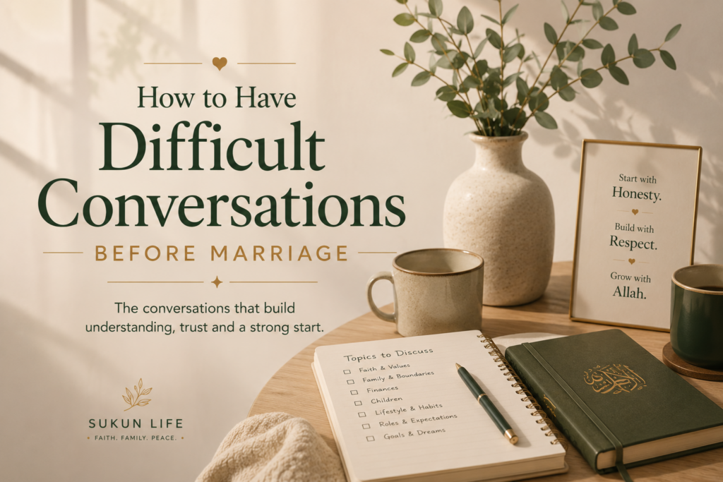 how to have difficult conversations before marriage