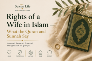 Rights of a wife in Islam – Muslim woman representing dignity, protection and Islamic marriage rights